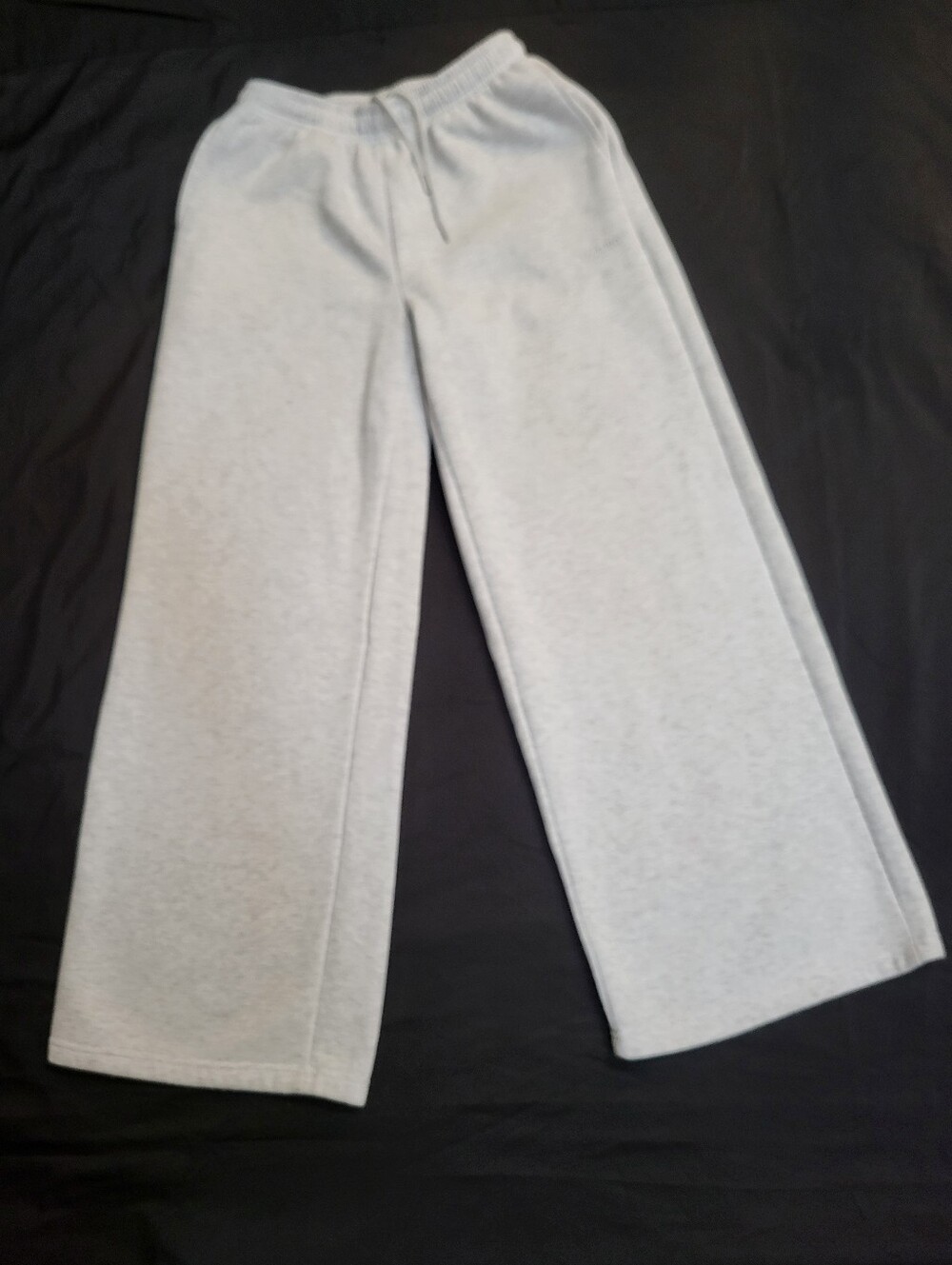 Blue Riot Heather Grey Wide Leg Sweatpants Women Size Medium